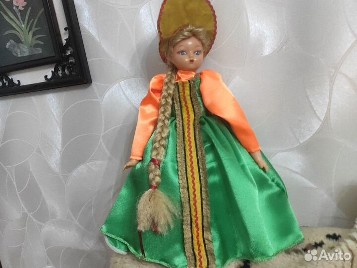 Кукла СССР на чайник, самовар