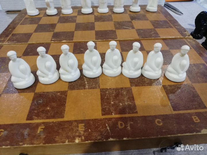 Шахматы СССР Казаки Хохлы Подарочные Сувенирные
