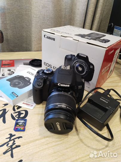 Canon eos 650d 3k + объектив