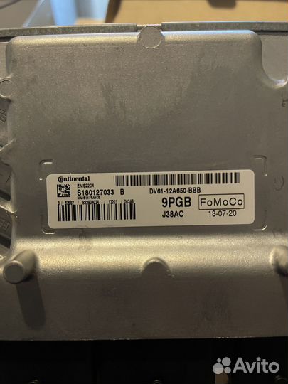 Блок управления двигателем ford новый