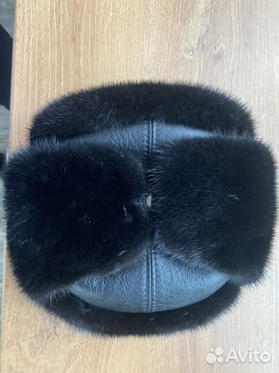 Мужская шапка норковая