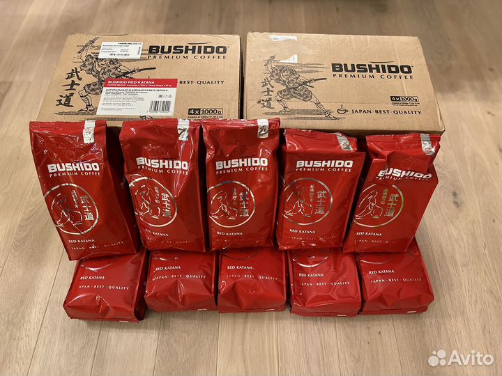 Кофе bushido и Egoiste