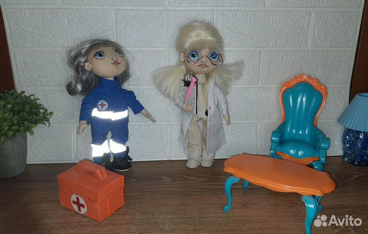 Текстильная кукла авторская