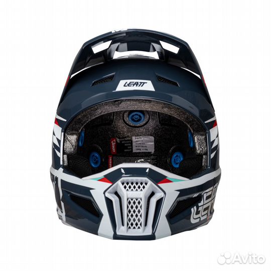 Мотошлем Leatt Moto 3.5 Helmet Kit (Blue, M, 2025