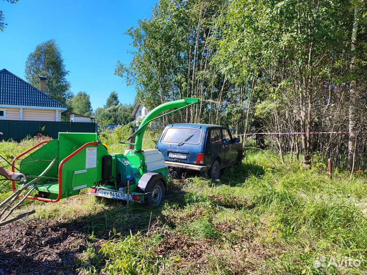 Аренда измельчителя древесины