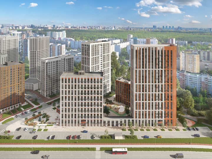 2-к. квартира, 57,2 м², 9/25 эт.