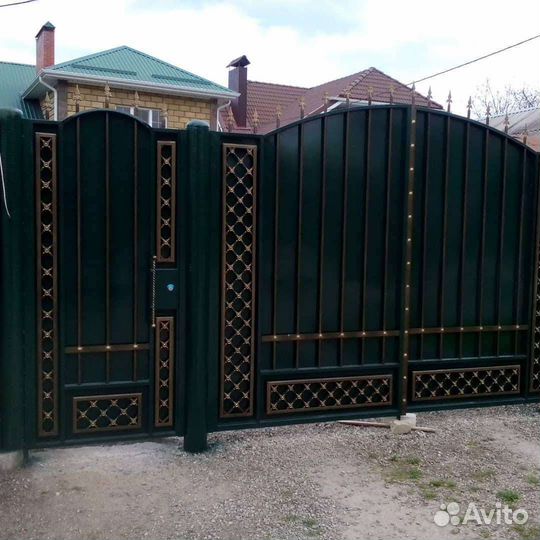 Ворота заборы навесы