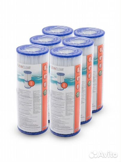 Комплект сменных картриджей Bestway II 58094-6 (6 штук)