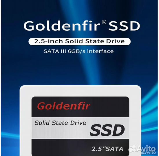 Новые SSD на 120 gb Goldenfir