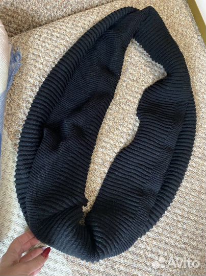 Шапка женская демисезонная, берет зимний и снуд