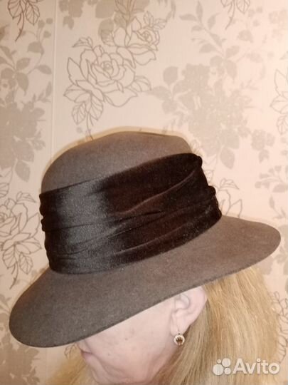 Шляпа фетровая женская