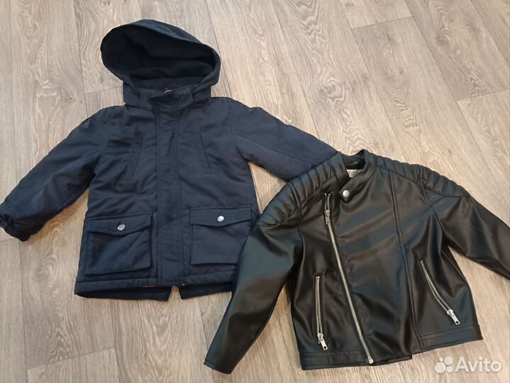 Кожаная куртка, парка HM