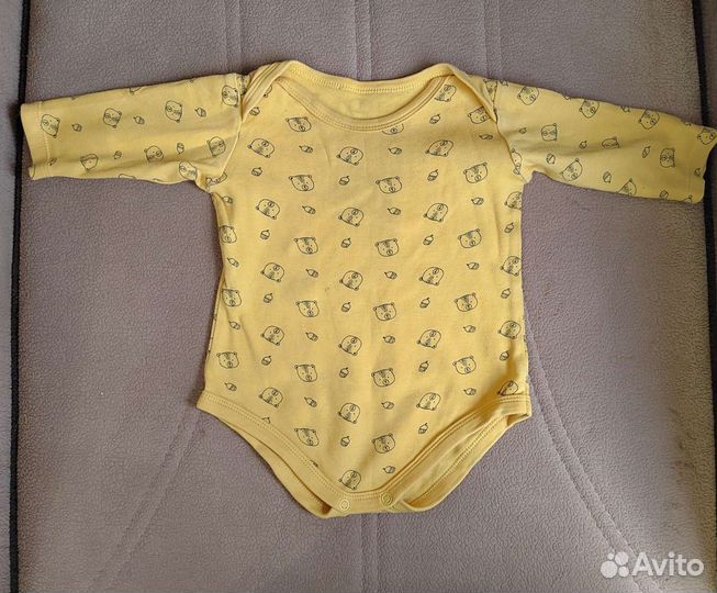 Боди для мальчика с длинным рукавом