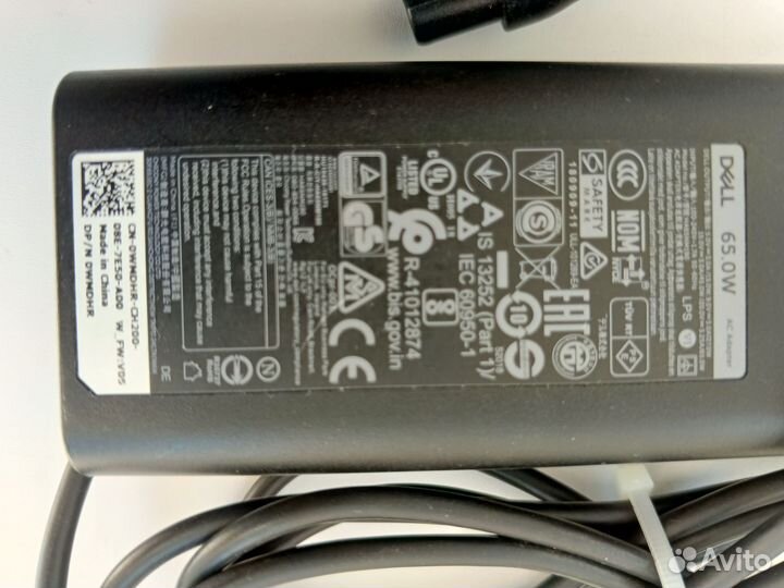 Блок питания Dell HA65NM190 65W type C