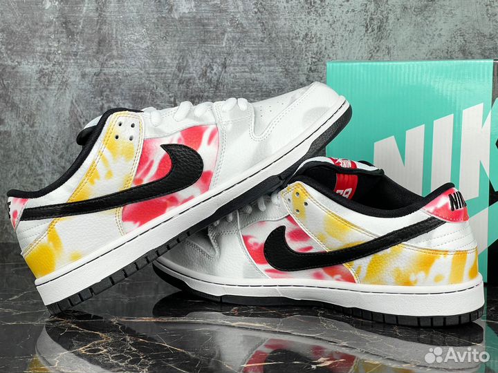 Nike SB Dunk Low Raygun Tie-dye White