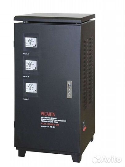 Стабилизатор напряжения трехфазный ресанта ACH1500