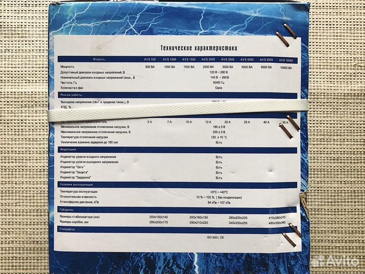 Стабилизатор напряжения Powerman AVS2000d мощность