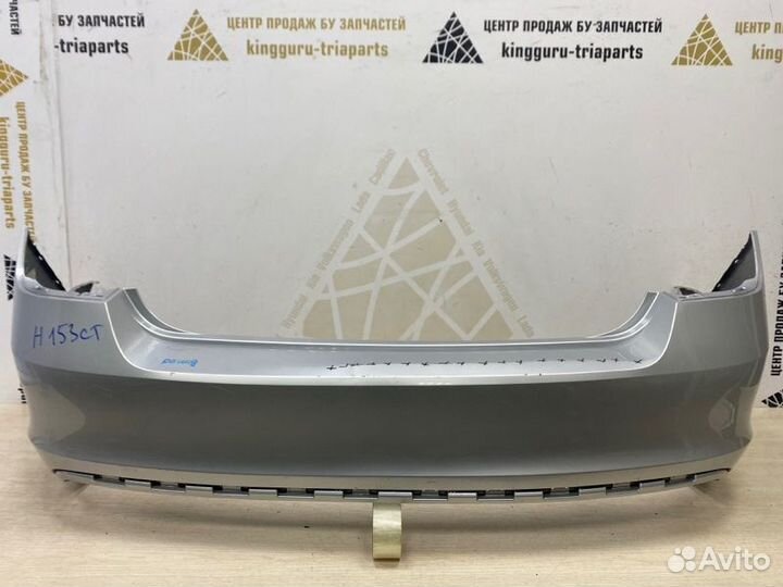 Бампер задний Skoda Rapid 1 NH3 до рестайлинг
