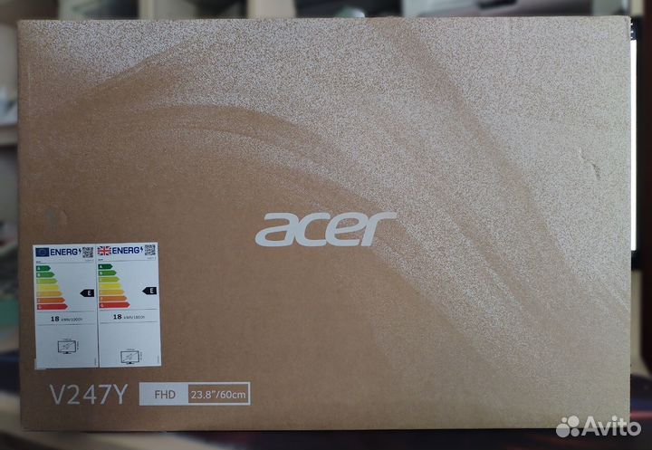 Монитор Acer V247YEbiv 100 Гц