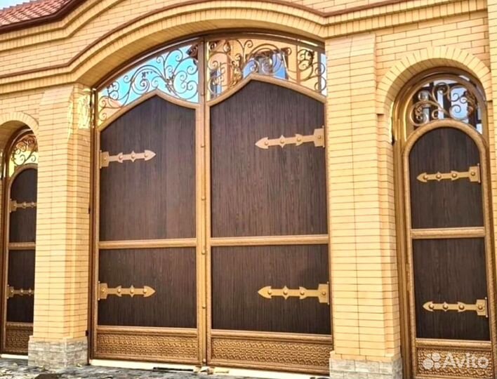 Кованые ворота