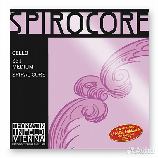Струны для виолончели Thomastik Spirocore S31 (4 ш