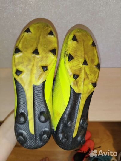 Футбольные бутсы adidas X (Адидас) 38 размера
