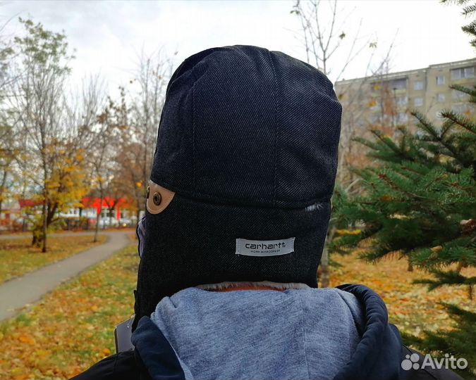 Шапка ушанка Carhartt