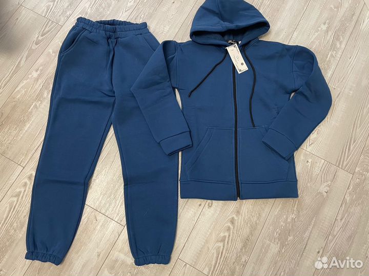 Детский костюм теплый на флисе 146 152