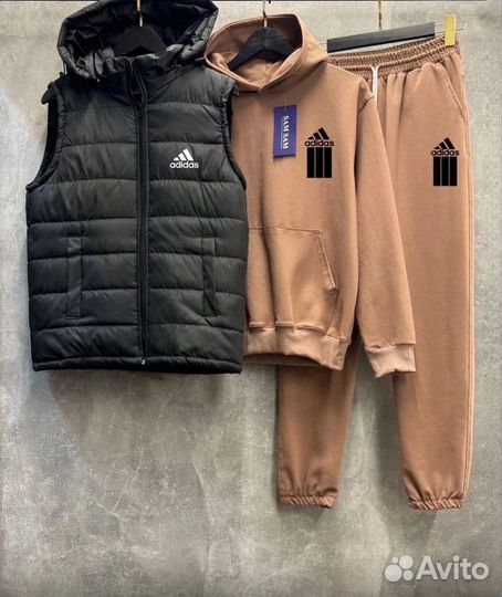 Костюм тройка adidas