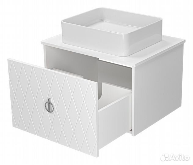 Тумба с раковиной Misty Манго П-Ман-09065-011Я