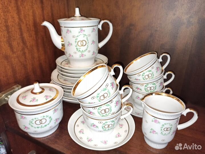 Сервиз свадебный винтажный (лфз)