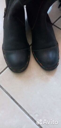 Сапоги 36 размер, натуральная кожа