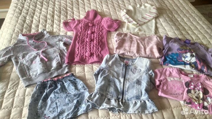 Детские вещи пакетом для девочек