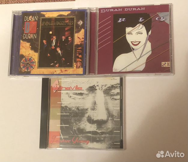Cd диски Eurythmics Duran Duran Alphaville