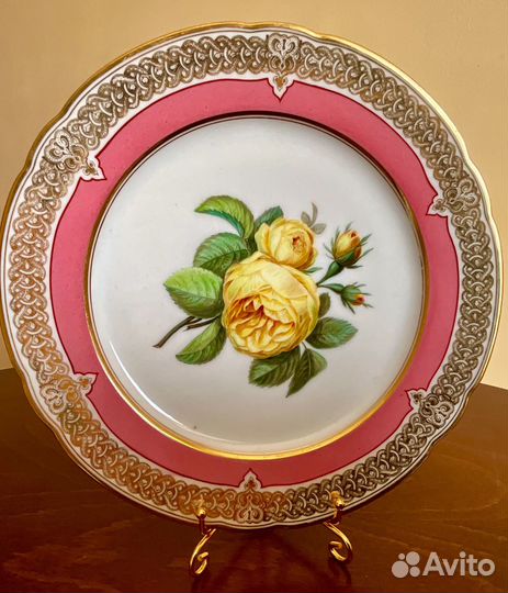 «Цветы» Цена за одну тарелку, Франция