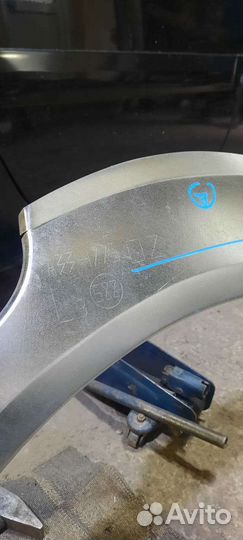 Ремкомплект крыла левый задний