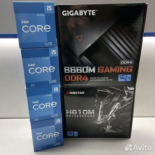 Комплект для апгрейда: Intel i5-12400 + MB + 16GB