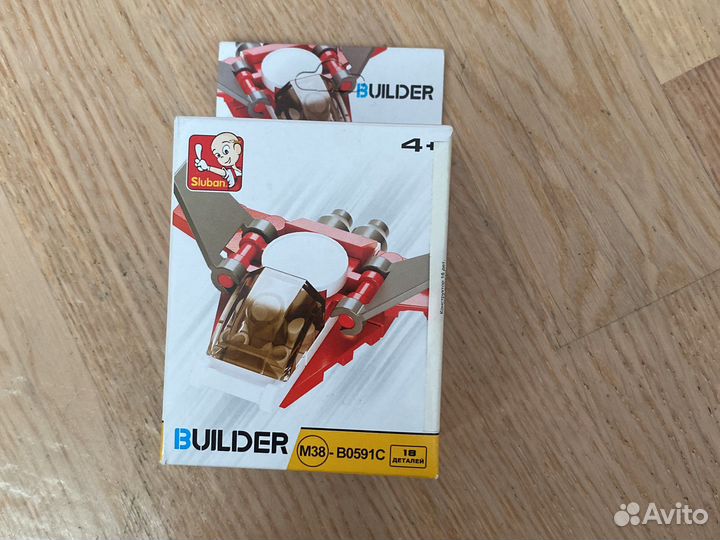 Лего не оригинальное набор самолета маленький