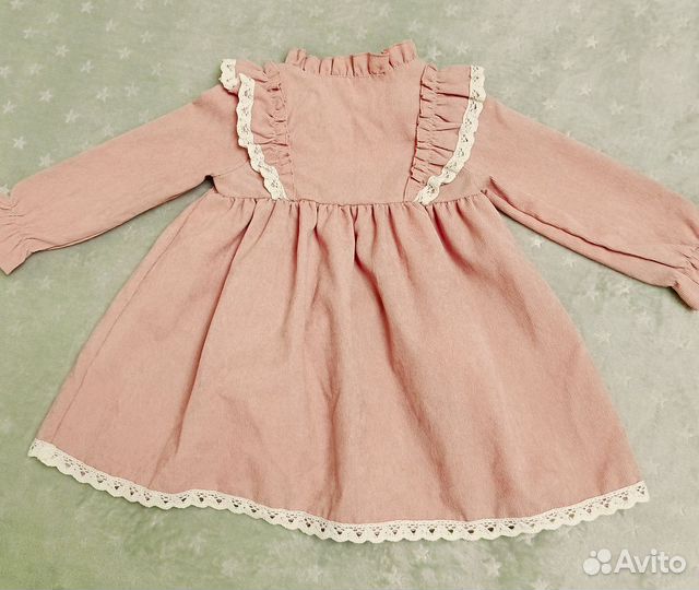 Нарядное платье для девочки 80см