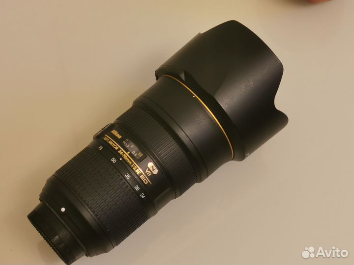 Объектив Nikon AF-S nikkor 24–70mm f/2.8E ED VR
