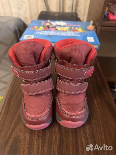 Play today сапоги для девочки 23 размер