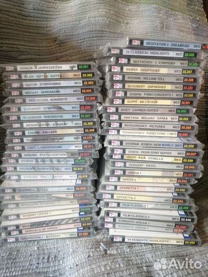 Коллекция классической музыки на cd