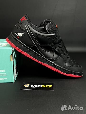 Кроссовки Nike SB Dunk Low Black Pigeon