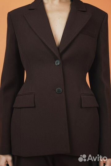 Пиджак zara с баской