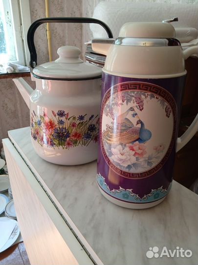 Термос СССР и новый чайник