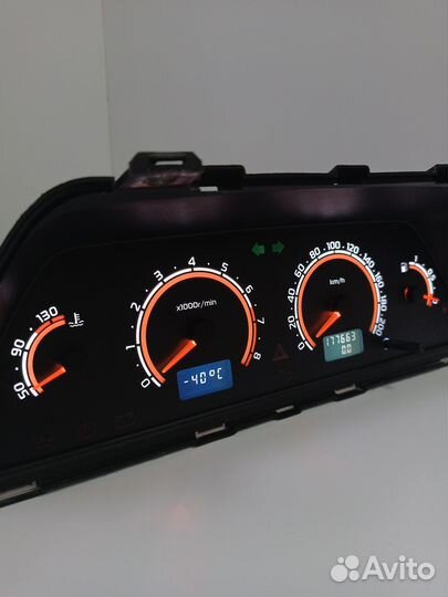 Шкала, щитка приборов ваз лада 2110,2112,2113,2114