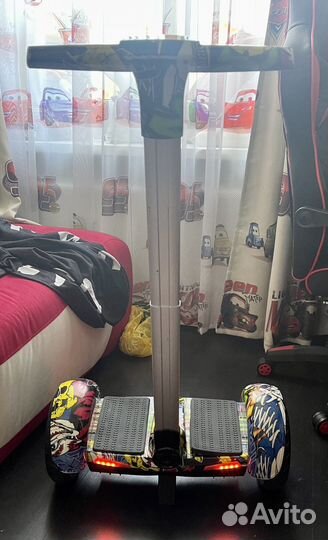 Гироскутер с ручкой