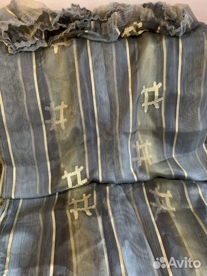 Штора из органзы