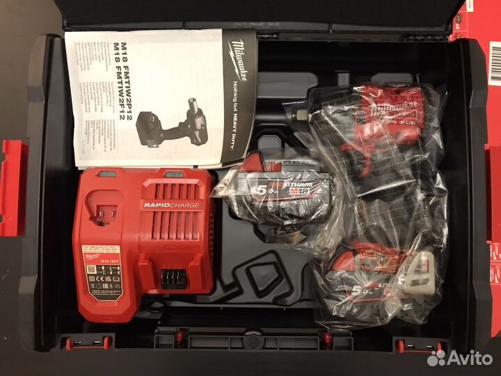 Гайковерт Milwaukee M18 fmtiwf12-502X fuel