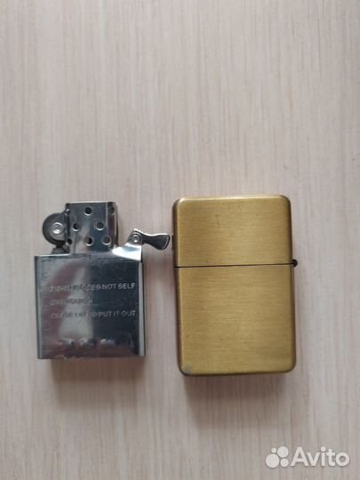 Зажигалка zippo бу